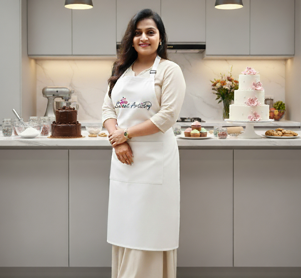 Baker with Display Case